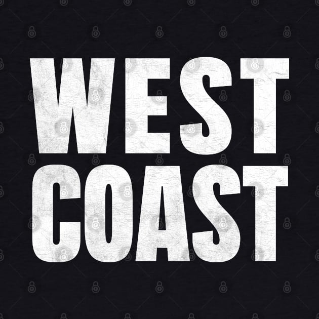 West Coast ////// 90s Hip Hop Fan Design by DankFutura